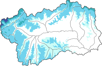Snow depth