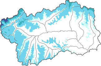 Snow depth