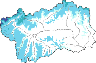 Snow depth