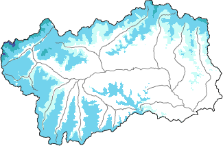 Snow depth