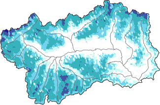 Snow depth