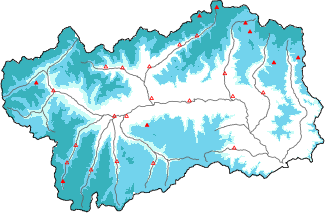 Neve fresca nelle ultime 72h + dati Modello 1 AINEVA (MOD1)