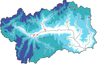 Neve fresca nelle ultime 72h + dati Modello 1 AINEVA (MOD1)