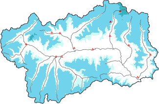 Neve fresca nelle ultime 24h + dati Modello 1 AINEVA (MOD1)