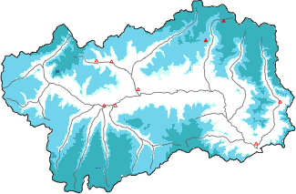Neve fresca nelle ultime 72h + dati Modello 1 AINEVA (MOD1)