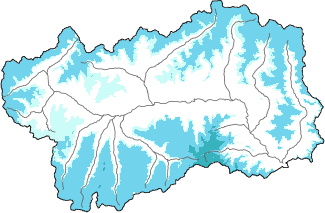 Neve fresca nelle ultime 24h + dati Modello 1 AINEVA (MOD1)