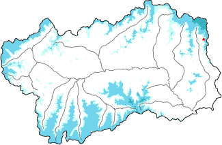Neve fresca nelle ultime 24h + dati Modello 1 AINEVA (MOD1)