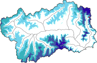 Neve fresca nelle ultime 72h + dati Modello 1 AINEVA (MOD1)