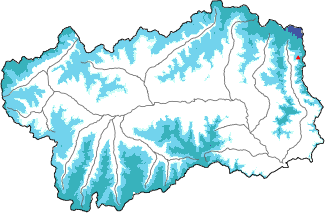 Neve fresca nelle ultime 24h + dati Modello 1 AINEVA (MOD1)