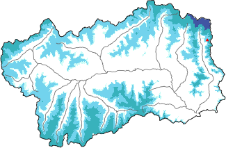 Neve fresca nelle ultime 72h + dati Modello 1 AINEVA (MOD1)