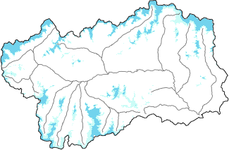 Neve fresca nelle ultime 24h + dati Modello 1 AINEVA (MOD1)