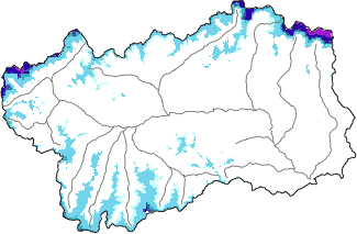 Snow depth