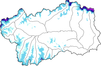 Snow depth