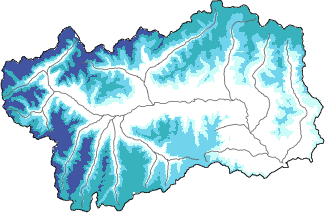 New snow in the last 72h + Modello 1 AINEVA (MOD1) data