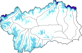 Snow depth