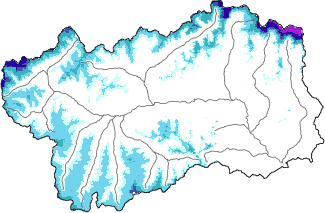Snow depth