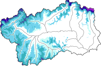 Snow depth