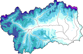 Snow depth