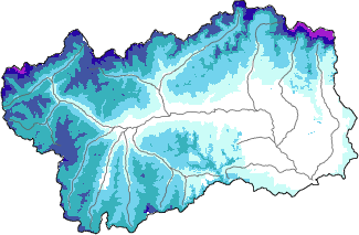 Snow depth