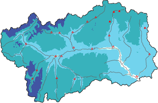 New snow in the last 24h + Modello 1 AINEVA (MOD1) data