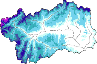 Snow depth