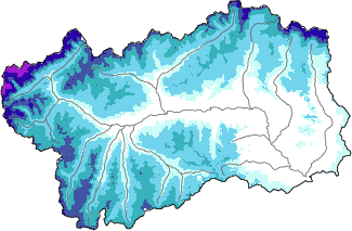 Snow depth