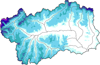 Snow depth