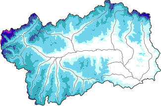 Snow depth