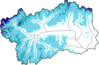 Snow depth