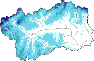 Snow depth