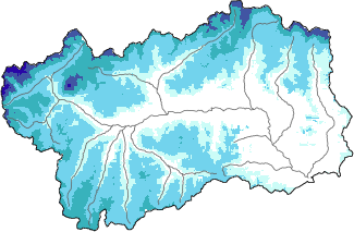 Snow depth