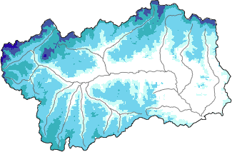 Snow depth