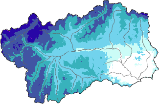 Snow depth