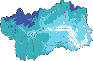 New snow in the last 24h + Modello 1 AINEVA (MOD1) data