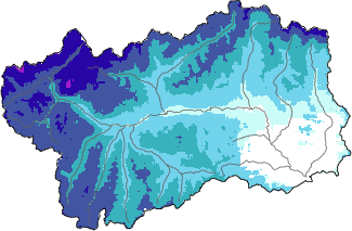 Snow depth