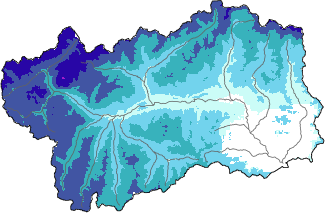 Snow depth