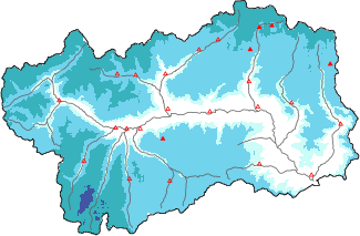 New snow in the last 24h + Modello 1 AINEVA (MOD1) data