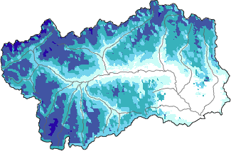 Snow depth