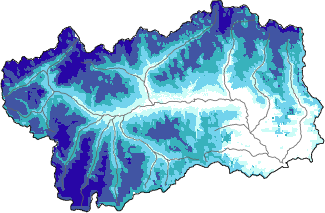 Snow depth