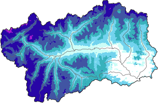Snow depth