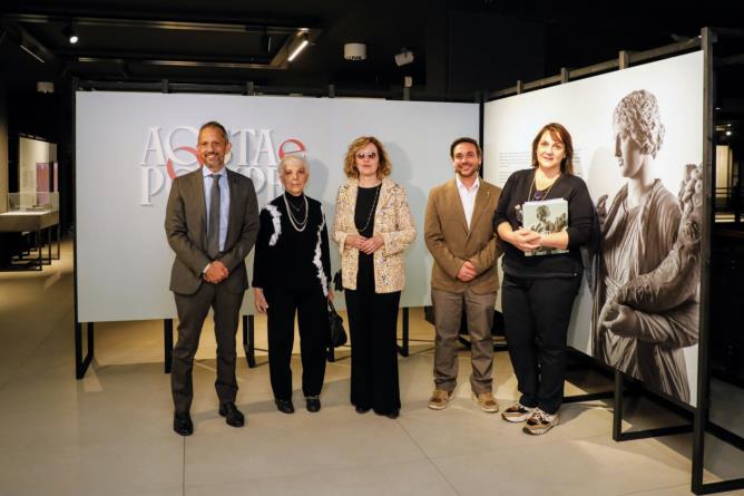Aosta, MegaMuseo. 8 maggio 2025, inaugurazione della mostra "Aosta e Pompei. Riflessi della Concordia augustea alle origini dell'Impero".