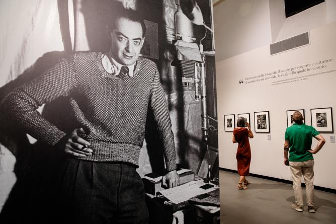 Aosta, Centro Saint-Bénin. 18 luglio 2025, inaugurazione della mostra "Brassaï. L’occhio di Parigi". Foto Stopdown