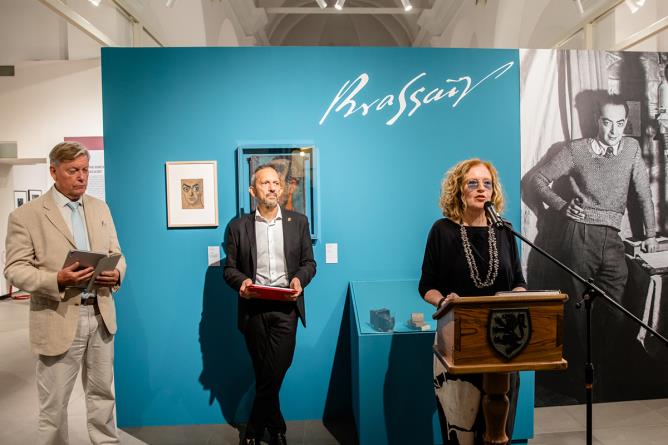 Aosta, Centro Saint-Bénin. 18 luglio 2025, inaugurazione della mostra "Brassaï. L’occhio di Parigi". Foto Stopdown