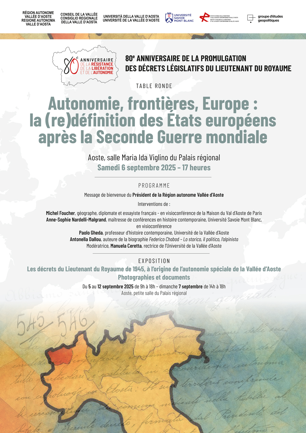 Aoste, 6 septembre 2025