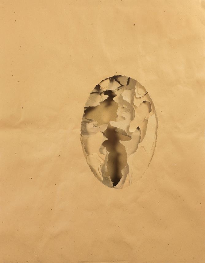 “Grounds” 1999, carta, cm 78x61