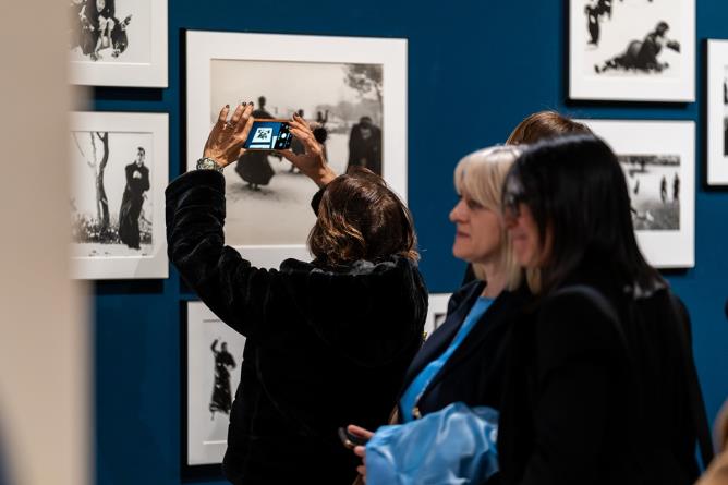 Centro Saint-Bénin di Aosta, 202 marzo 2026, inaugurazione della mostra "Mario Giacomelli. Oltre il visibile". Foto Stopdown SC