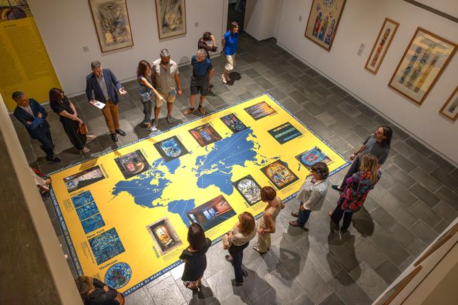 Aosta, Museo Archeologico Regionale, inaugurazione mostra "Marc Chagall.Tra poesia e spiritualità", 19 giugno 2026.