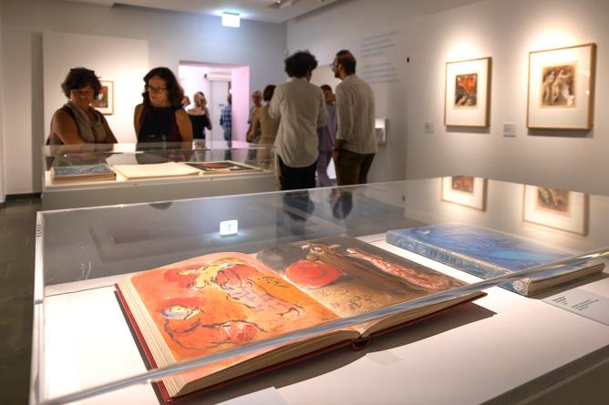 Aoste, Musée Archéologique Régional, inauguration de l'exposition "Marc Chagall.Entre poésie et spiritualité", 19 juin 2026.