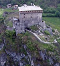 Le chteau de Verrs, ct sud