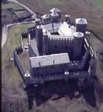 Veduta aerea del castello 